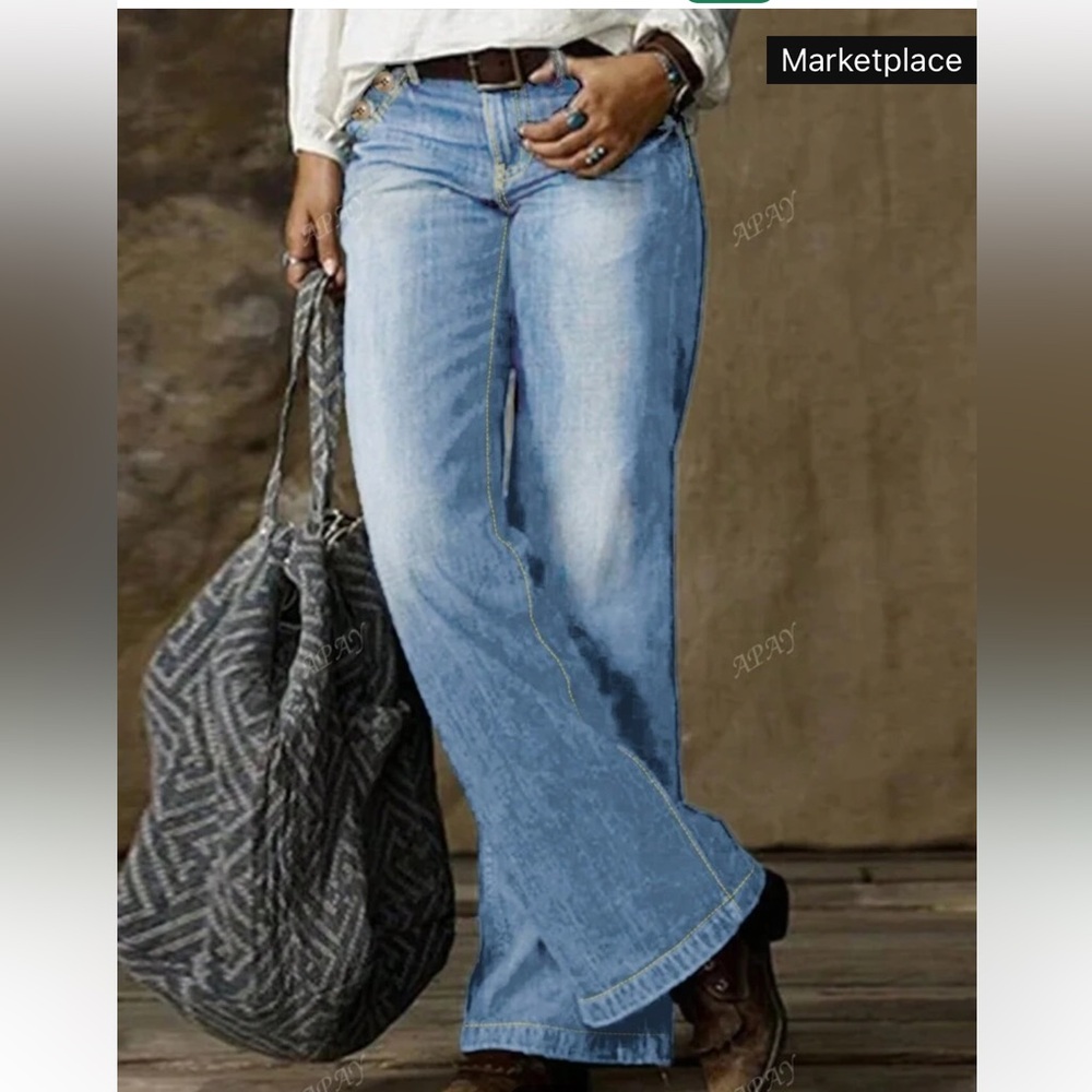 Casual loose jeans 
Size 4x (20)
Brand new!